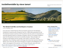 Tablet Screenshot of insidethemiddle.wordpress.com
