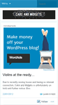 Mobile Screenshot of cakeandmidgets.wordpress.com