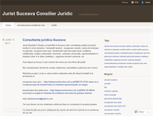 Tablet Screenshot of juristsuceava.wordpress.com