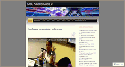 Desktop Screenshot of amanig.wordpress.com