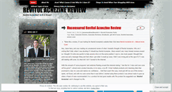 Desktop Screenshot of myacnezinereview.wordpress.com