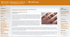 Desktop Screenshot of hillsidegeneralstore.wordpress.com