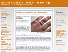 Tablet Screenshot of hillsidegeneralstore.wordpress.com