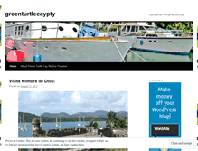 Tablet Screenshot of greenturtlecaypty.wordpress.com