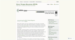 Desktop Screenshot of builtworksregistry.wordpress.com