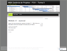 Tablet Screenshot of mbagp5.wordpress.com