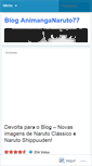 Mobile Screenshot of animanganaruto77.wordpress.com