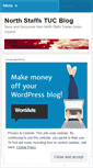 Mobile Screenshot of northstaffstuc.wordpress.com