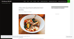 Desktop Screenshot of chaibenson.wordpress.com