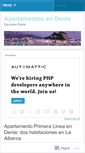 Mobile Screenshot of apartamentosdenia.wordpress.com