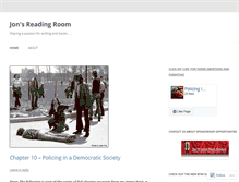 Tablet Screenshot of bookreadingroom.wordpress.com