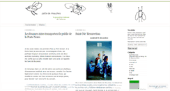 Desktop Screenshot of pattedemouches.wordpress.com