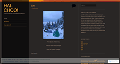 Desktop Screenshot of haichoo.wordpress.com