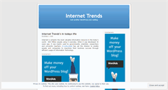 Desktop Screenshot of elinksinternettrends.wordpress.com