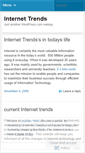 Mobile Screenshot of elinksinternettrends.wordpress.com