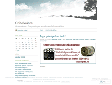Tablet Screenshot of grindvakten.wordpress.com