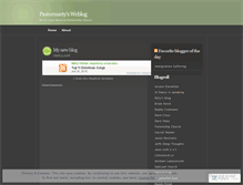 Tablet Screenshot of pastormarty.wordpress.com