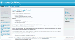 Desktop Screenshot of krizragil.wordpress.com