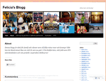 Tablet Screenshot of feliciaae.wordpress.com
