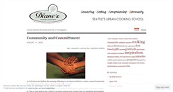 Desktop Screenshot of dianesmarketkitchen.wordpress.com
