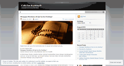 Desktop Screenshot of opphin.wordpress.com