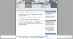 Desktop Screenshot of nusosdexarxa.wordpress.com