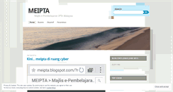 Desktop Screenshot of meipta.wordpress.com
