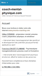 Mobile Screenshot of coachmentalphysique.wordpress.com