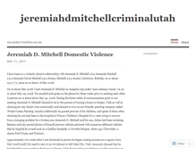 Tablet Screenshot of jeremiahdmitchellcriminalutah.wordpress.com