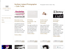 Tablet Screenshot of colinturtle.wordpress.com