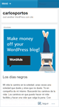 Mobile Screenshot of carlosportos.wordpress.com