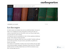 Tablet Screenshot of carlosportos.wordpress.com