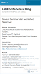 Mobile Screenshot of labkomtenera.wordpress.com