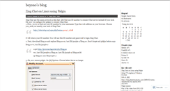 Desktop Screenshot of bayxao.wordpress.com