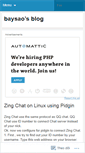 Mobile Screenshot of bayxao.wordpress.com