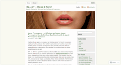Desktop Screenshot of beautynoa.wordpress.com