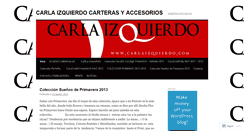 Desktop Screenshot of carlaizquierdo.wordpress.com