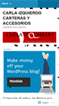 Mobile Screenshot of carlaizquierdo.wordpress.com