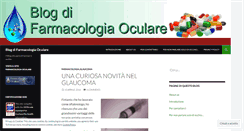 Desktop Screenshot of farmacologiaoculare.wordpress.com