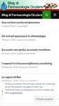 Mobile Screenshot of farmacologiaoculare.wordpress.com
