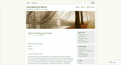 Desktop Screenshot of aleesha05.wordpress.com