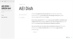 Desktop Screenshot of aeidish.wordpress.com