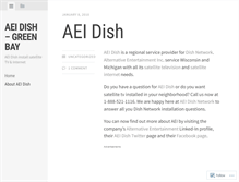 Tablet Screenshot of aeidish.wordpress.com