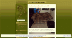 Desktop Screenshot of justplumbgood.wordpress.com