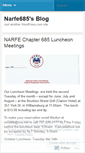 Mobile Screenshot of narfe685.wordpress.com