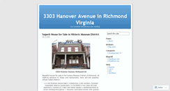 Desktop Screenshot of 3303hanoverave.wordpress.com