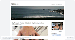 Desktop Screenshot of noinkees.wordpress.com