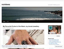 Tablet Screenshot of noinkees.wordpress.com