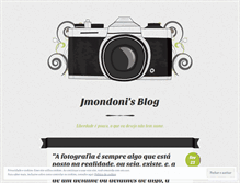 Tablet Screenshot of jmondoni.wordpress.com