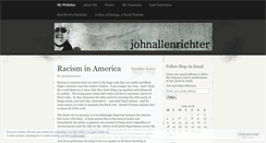Desktop Screenshot of johnallenrichter.wordpress.com